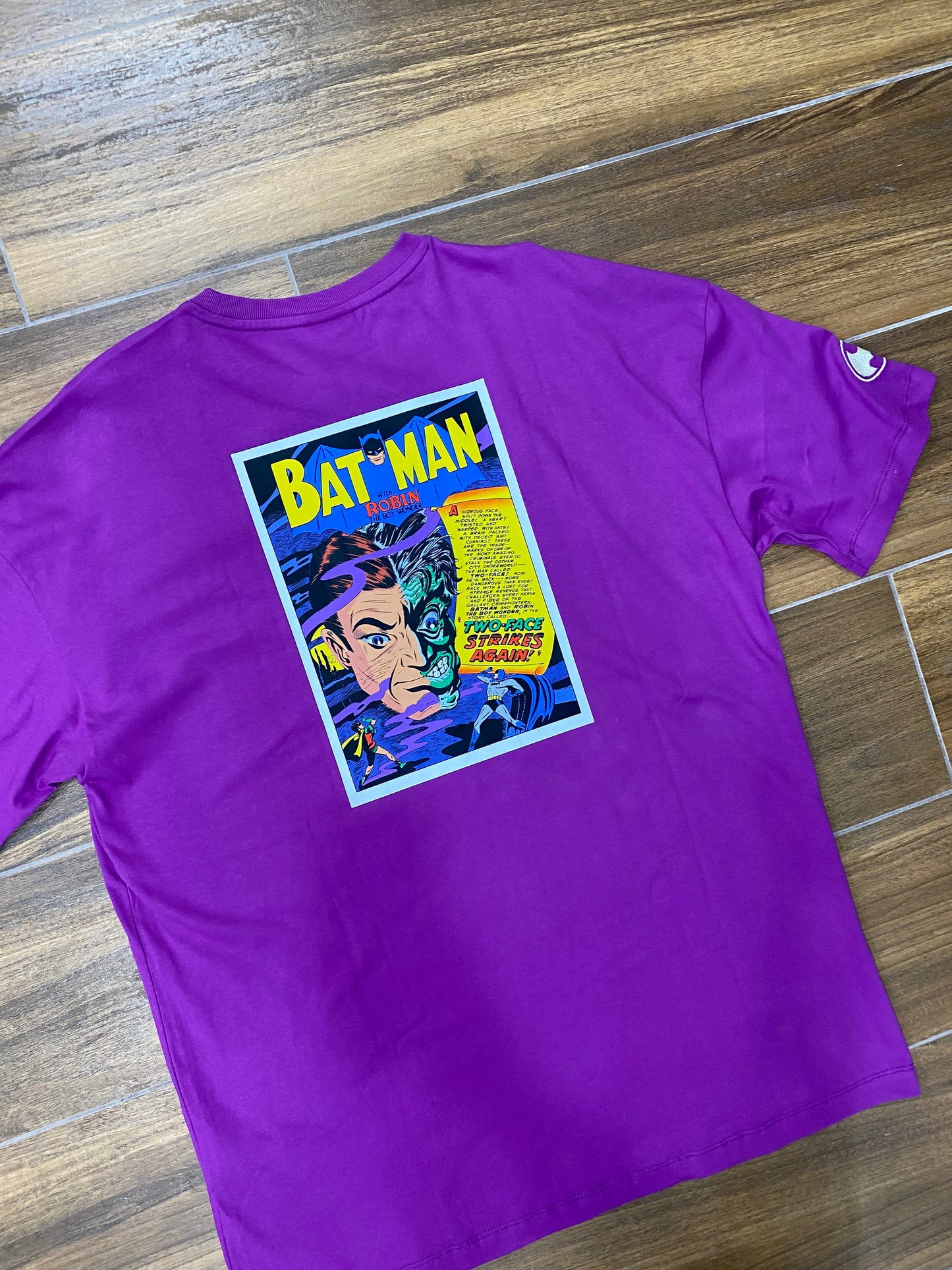 T-shirt viola Batman