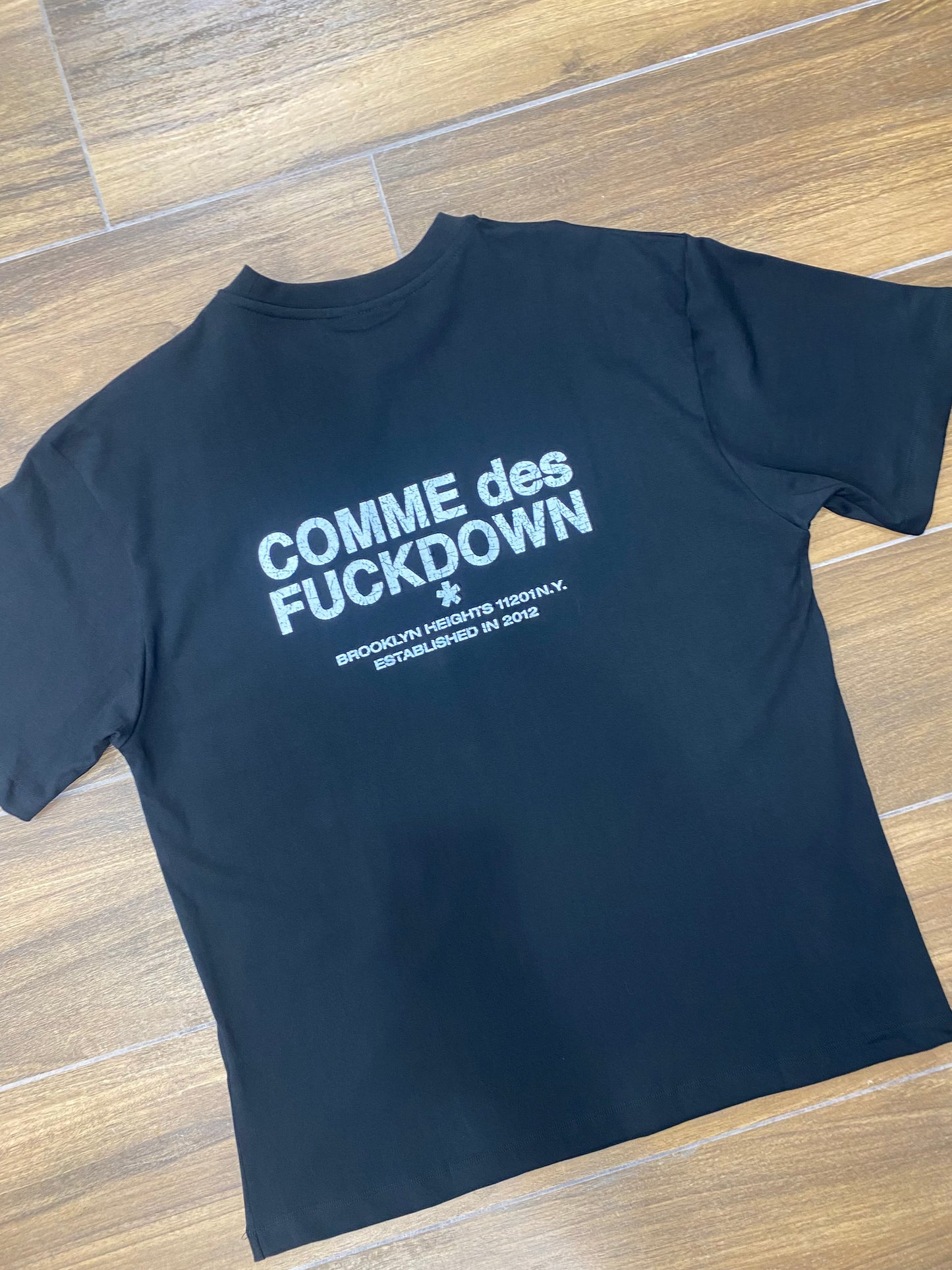 T-shirt CDF nera