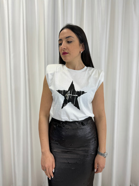 T-shirt Star Nera